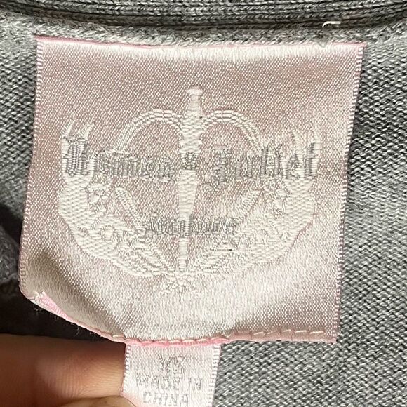 Romero & Juliet Couture Gray Sweater. Size X-Small. - Picture 4 of 8
